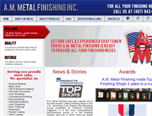 Tablet Screenshot of ammetal.com